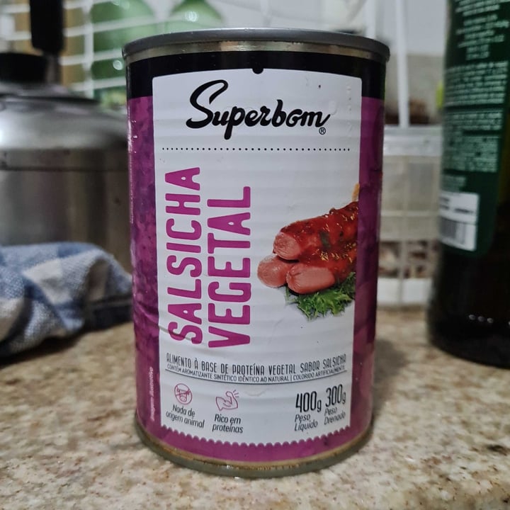 photo of Superbom Salsicha vegetal shared by @lisiavet on  01 Aug 2022 - review