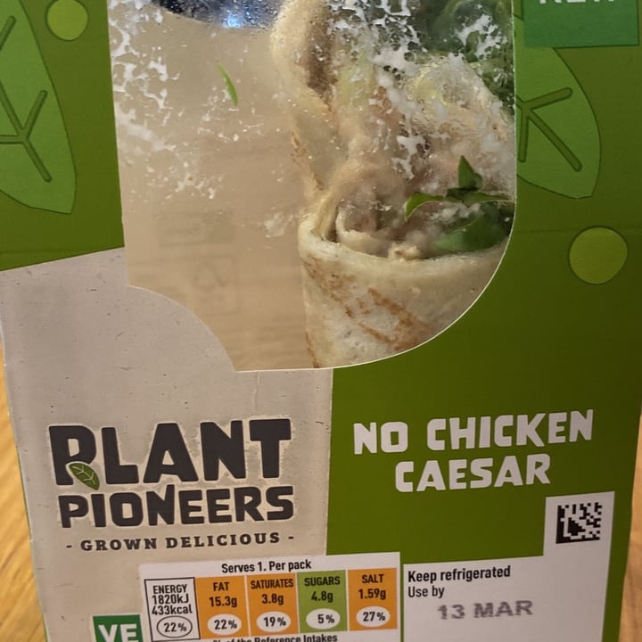 photo of Sainsbury's No chicken Caesar shared by @kathbenson on  11 Mar 2022 - review