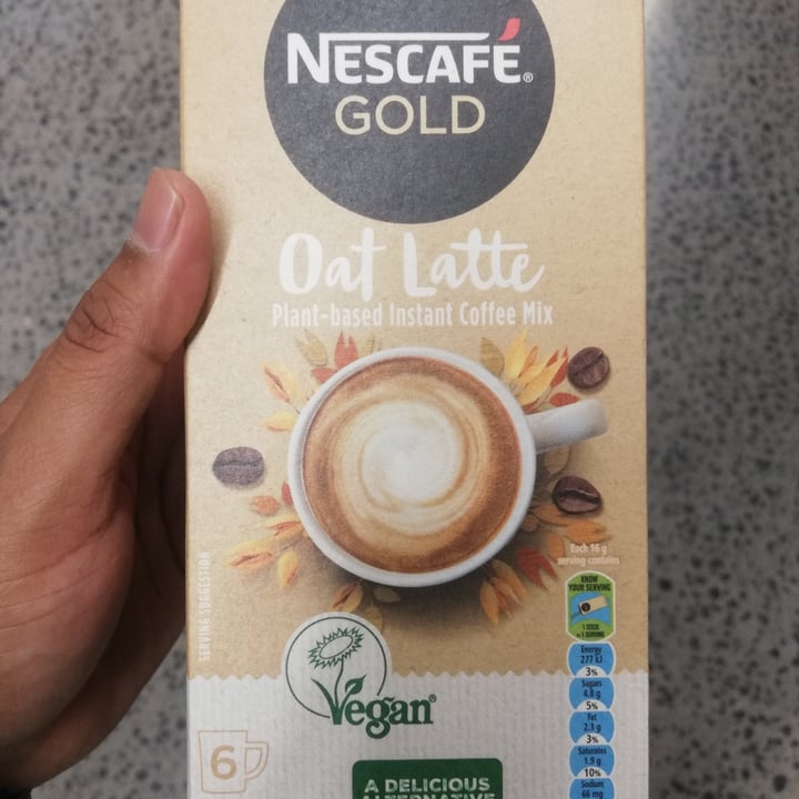 photo of Nescafé Gold Oat latte shared by @udeshs on  13 Mar 2022 - review