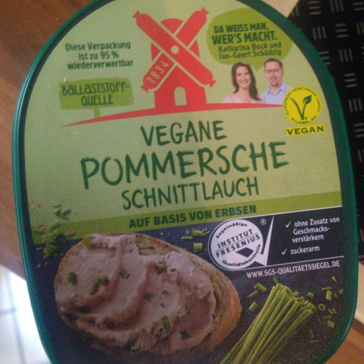 photo of Rügenwalder Mühle Vegane Pommersche Schnittlauch shared by @jena on  01 Nov 2020 - review