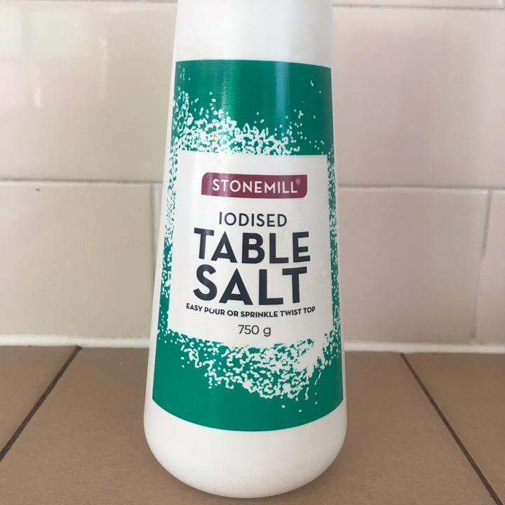 Stonemill Iodized Table Salt Review abillion