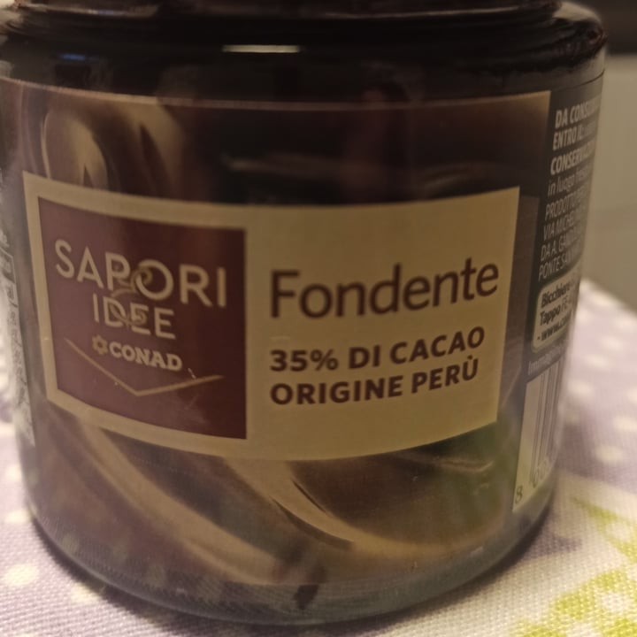 photo of Conad Spalmabile fondente 35% cacao Perù shared by @rociodemar on  13 Dec 2021 - review