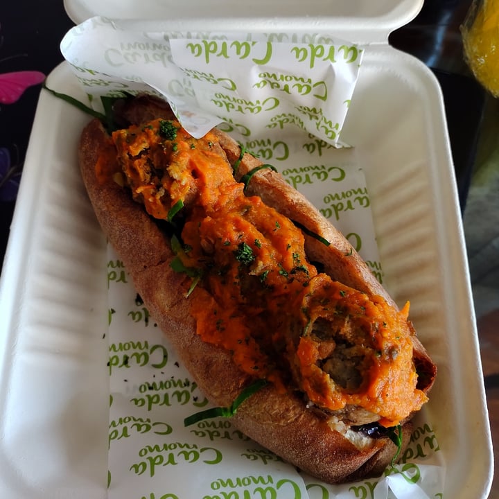 review photo of Restaurante Vegano Cardamomo Sándwich shared by @andreitaduarte on 23 Jan 2021 - review
