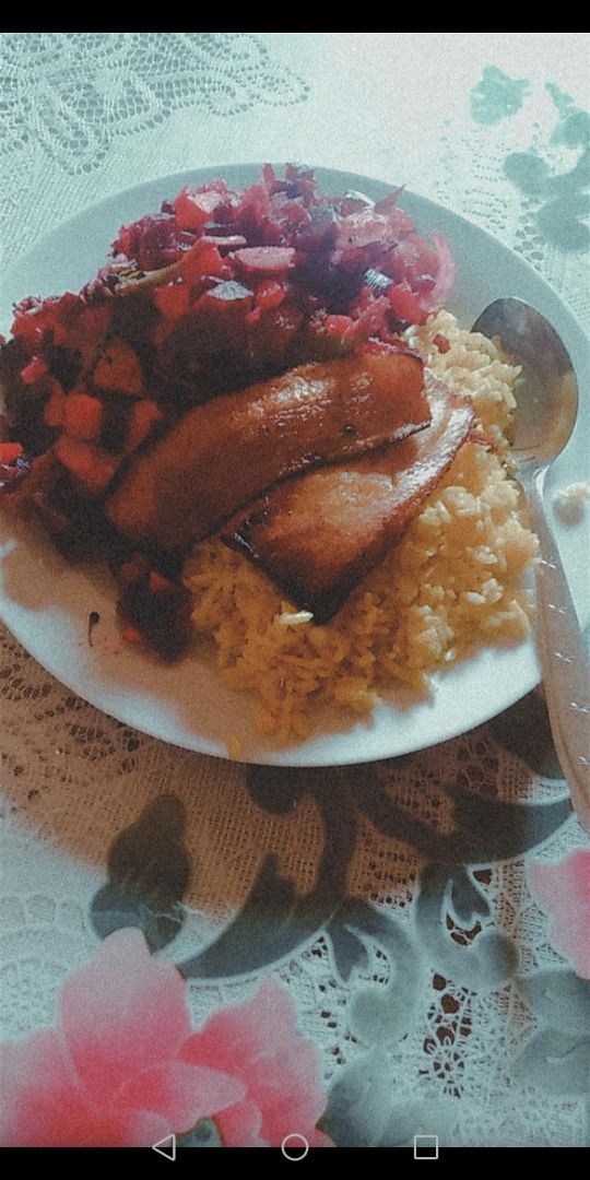 review photo of Govinda Restaurante Vegetariano Ensalada rusa shared by @gemmafuentes on 29 Feb 2020 - review