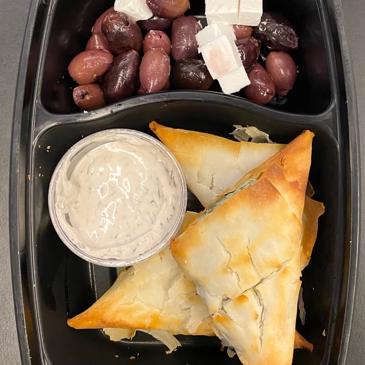 photo of Beyond Sushi (W 56th Street) Spanakopita shared by @janetisvegan on  14 Apr 2021 - review