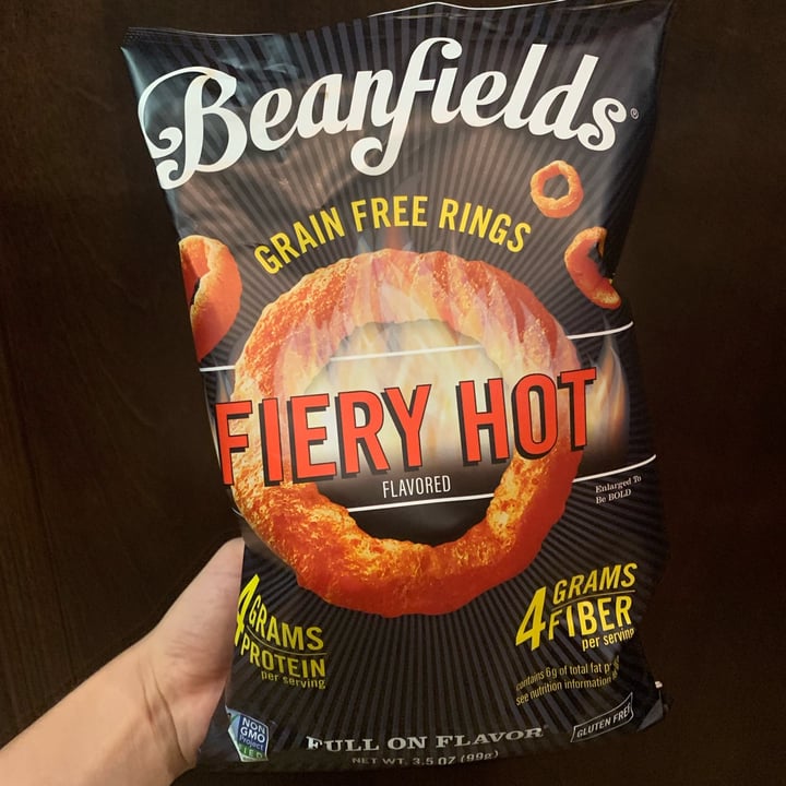 photo of Beanfields Fiery Hot Rings shared by @celinaserenity on  04 Oct 2021 - review