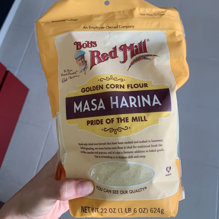 photo of Bob's Red Mill Organic Masa Harina shared by @turtleisland on  05 Nov 2021 - review