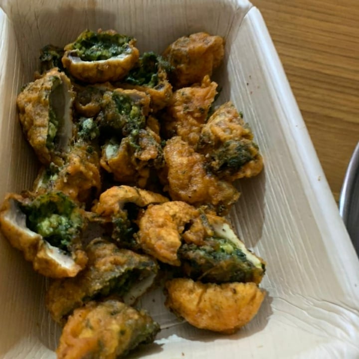 photo of Dharwad Tiffins Mushroom Chilli shared by @potatoamur on  13 Jun 2021 - review