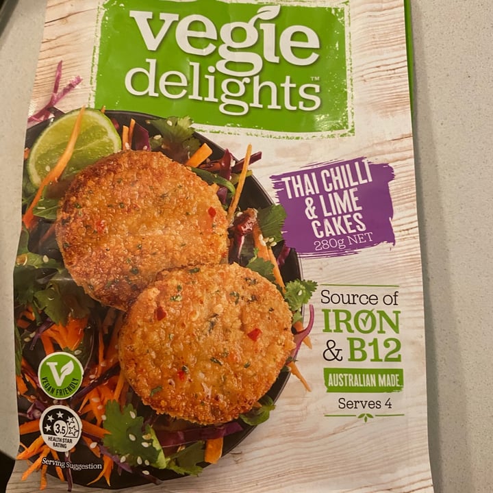 photo of Vegie Delights Thai Chilli and Lime Cakes shared by @thatveganyogini on  23 Jan 2021 - review