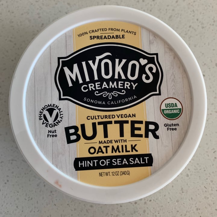 review photo of Miyoko's Creamery Cultured Vegan Butter Made With Oat Milk Hint of Sea Salt shared by @racheliholstein on 17 Jul 2020 - review