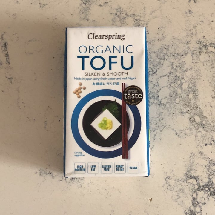 review photo of Clearspring Organic Tofu Silken & Smooth shared by @chiarabgp on 29 Jul 2022 - review