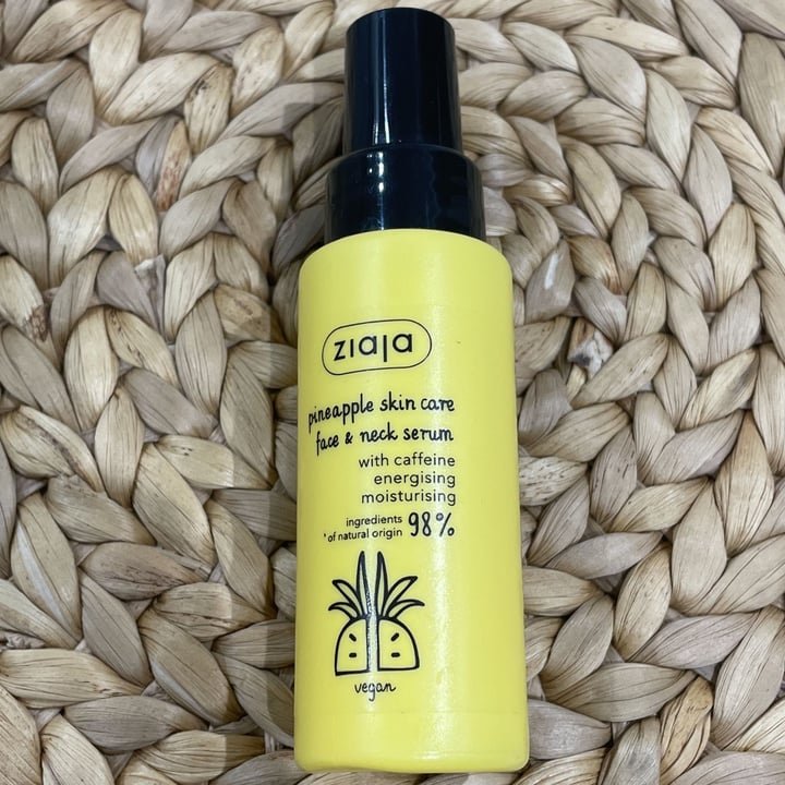 review photo of Ziaja Pineapple Skin Care Face & Neck Serum shared by @missborderias on 02 Jul 2022 - review