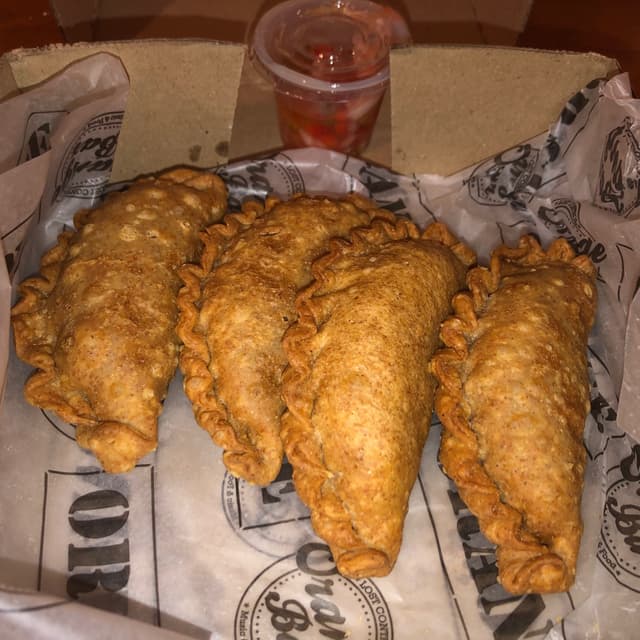 Photo of the dish “Empanadas de Seitan”