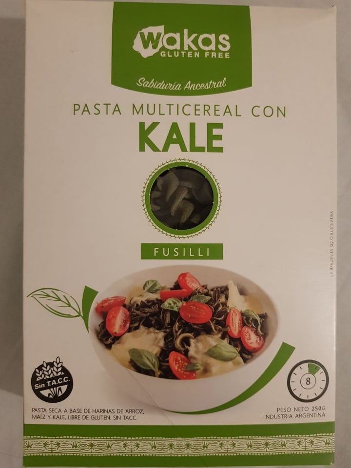 photo of Wakas Pasta Multicereal con Kale shared by @carlila03 on  14 Dec 2019 - review