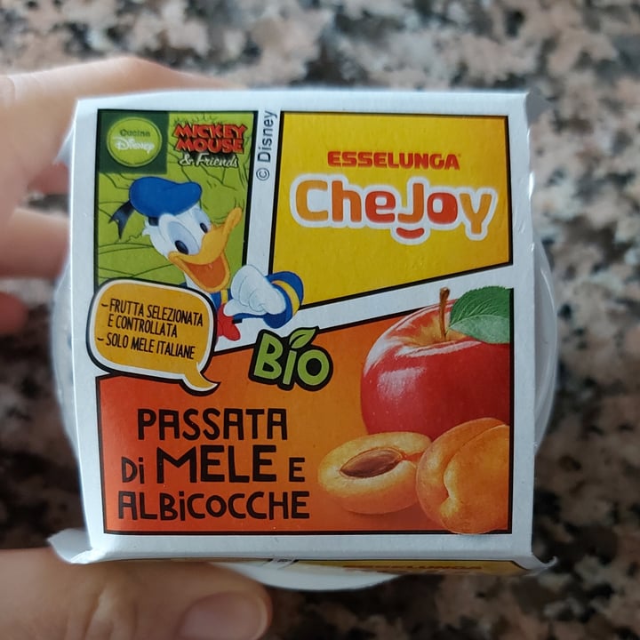 photo of Esselunga Chejoy Frutta frullata di mele e albicocche shared by @solidea on  06 Apr 2022 - review
