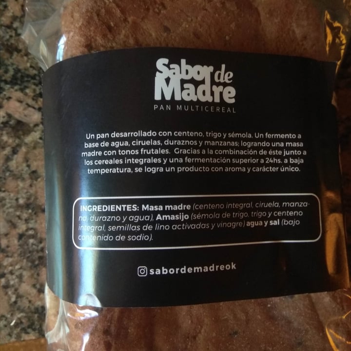 photo of Sabor de madre Pan De Masa Madre shared by @micaelaeluneynassi on  16 Dec 2021 - review