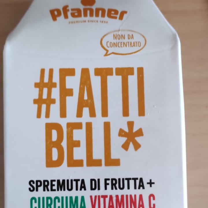 photo of Pfanner #FattiBell* Spremuta di Frutta + Curcuma Vitamina C shared by @ilax on  26 Apr 2022 - review