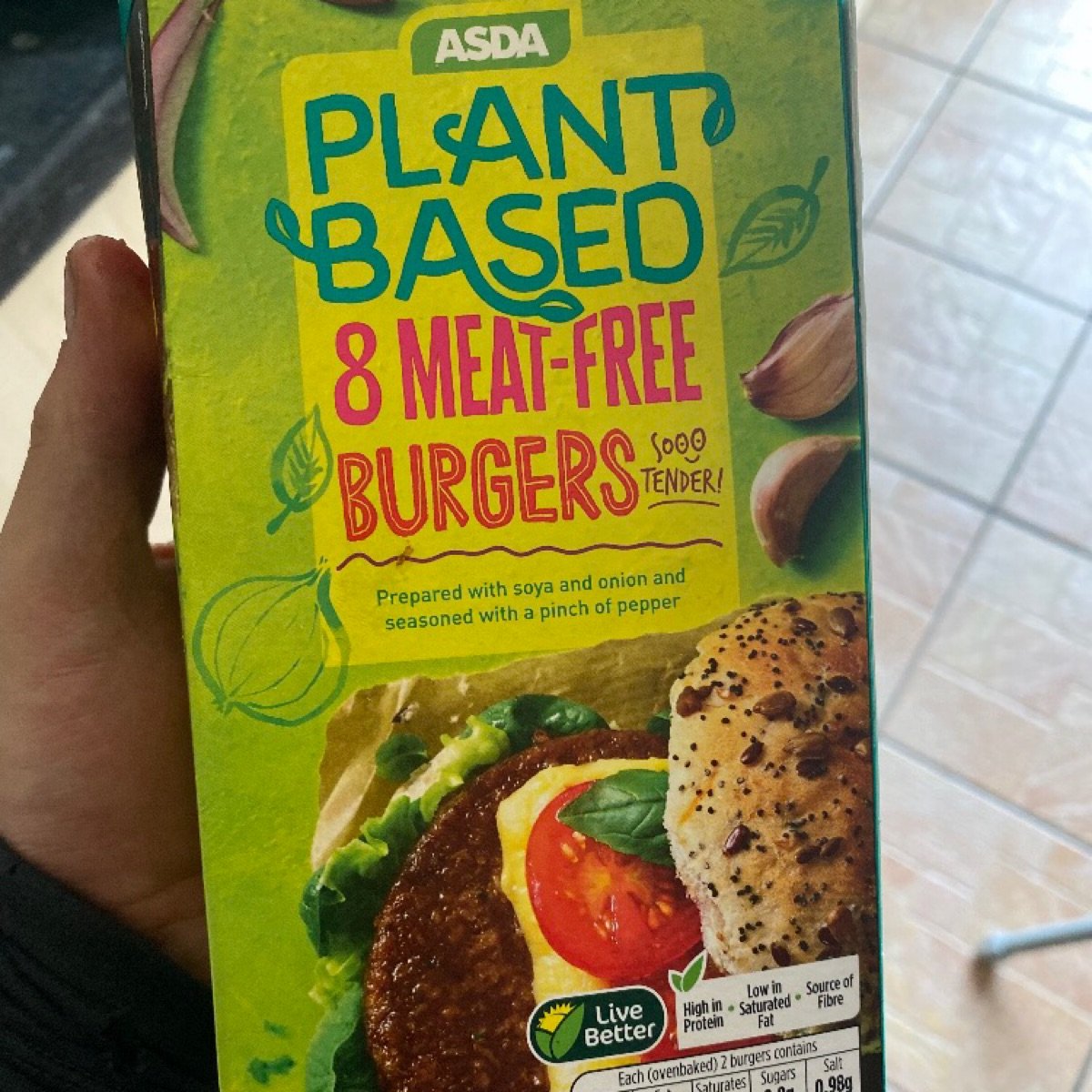 ASDA Meat free burgers Reviews abillion