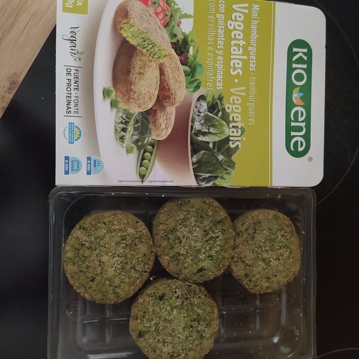 review photo of Kioene Hamburguesa con guisantes y espinacas shared by @mireieta on 25 Mar 2022 - review