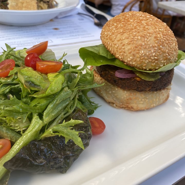photo of Restaurante Manioca Hambúrguer de Falafel shared by @flaviabraunart on  13 Jul 2021 - review