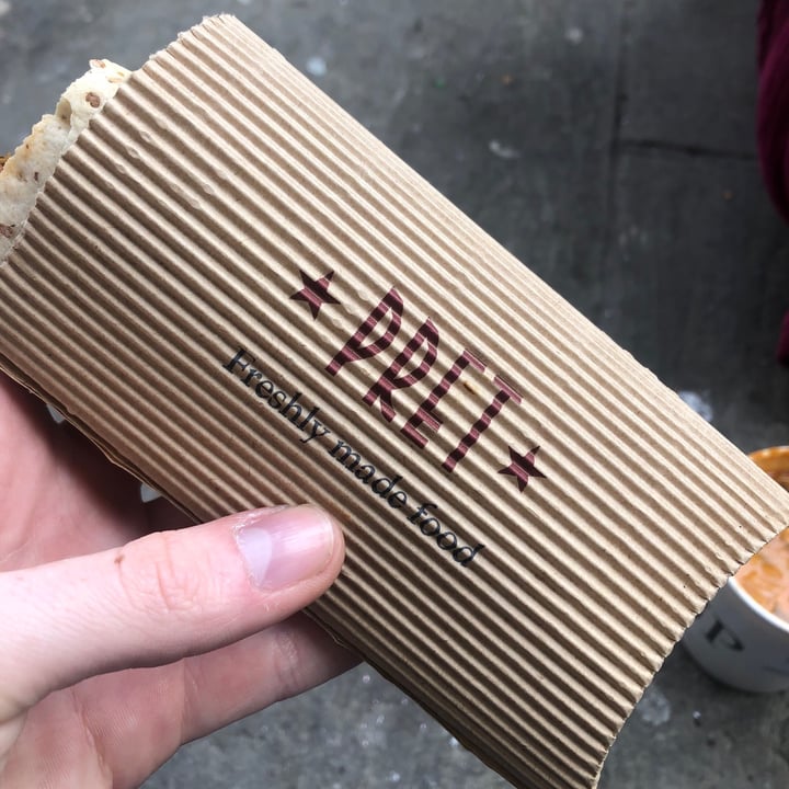 photo of Pret A Manger Meatless Meatball Hot Wrap shared by @brandonthefruit on  07 Apr 2021 - review