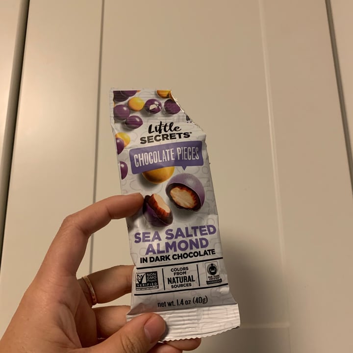 photo of Little secrets Sea Salt Almond In Dark Chocolate shared by @watermelon109 on  25 Dec 2020 - review
