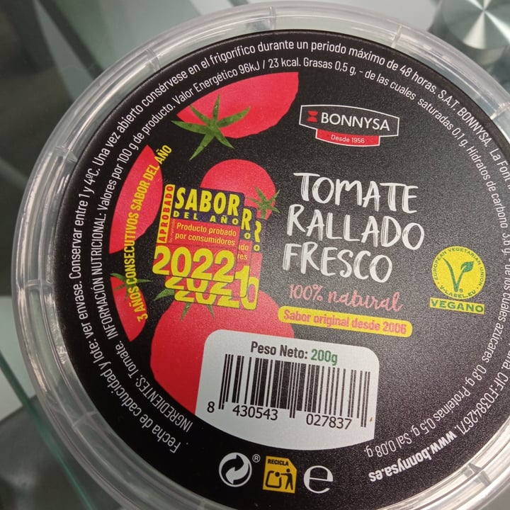 photo of Bonnysa Tomate rallado shared by @lalocadelosgatos8 on  26 Jun 2022 - review