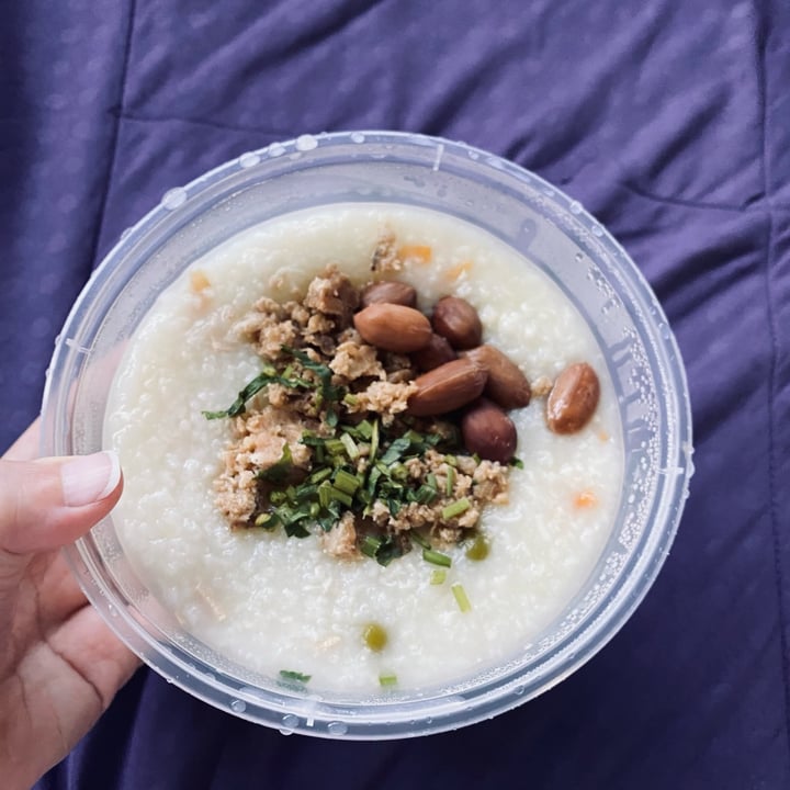 photo of Rice House Vegetarian Minced pork porridge shared by @mags21 on  23 Sep 2022 - review