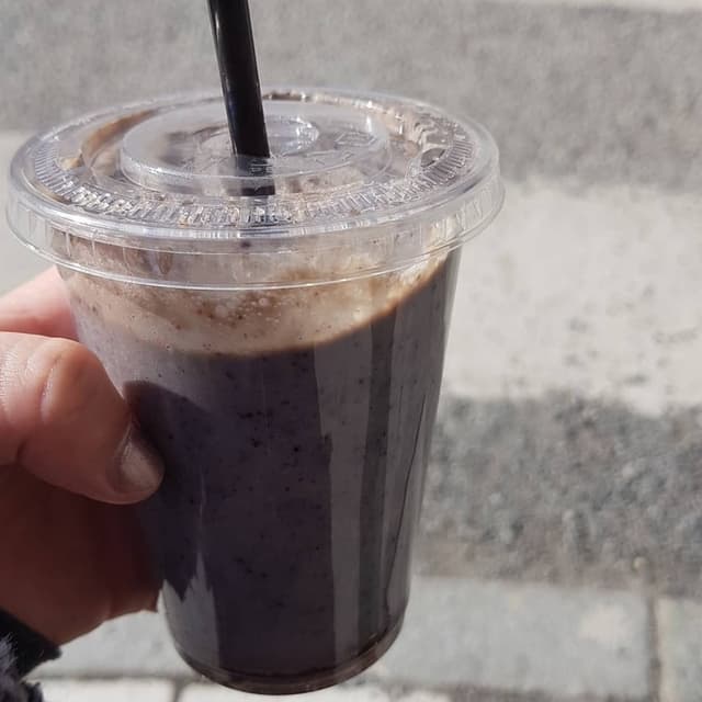 Foto do prato “Shake yo butt(er) smoothie”