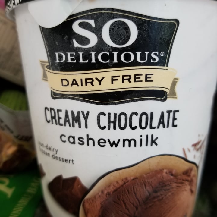 photo of So Delicious Dairy Free Creamy Chocolate Cashewmilk shared by @shmoopsify on  26 Jul 2020 - review