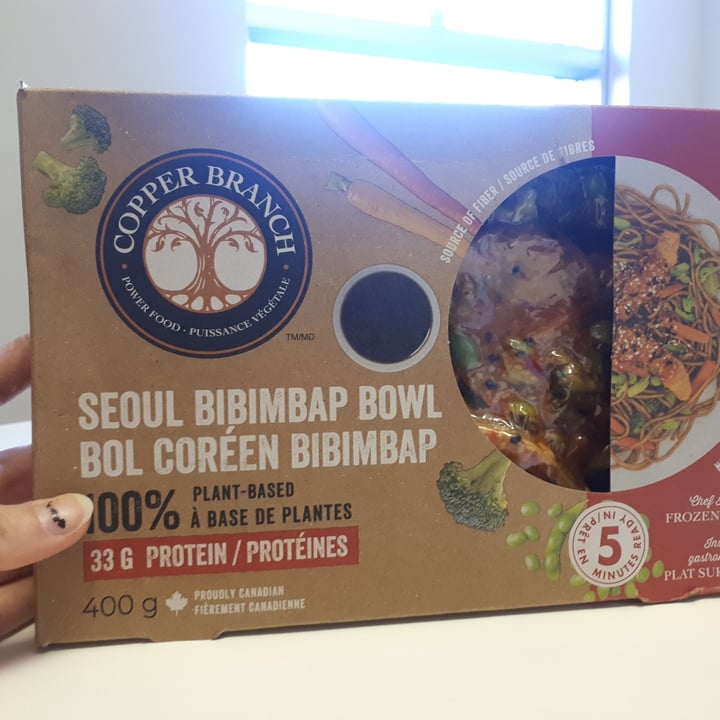 photo of Copper Branch Seoul Bibimpap bowl shared by @nobme6661 on  10 Nov 2021 - review