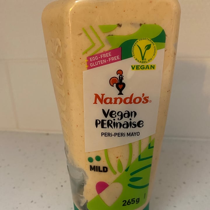 photo of Nando's Vegan Perinaise Peri-Peri Mayo (Mild) shared by @abbierose on  04 Mar 2021 - review