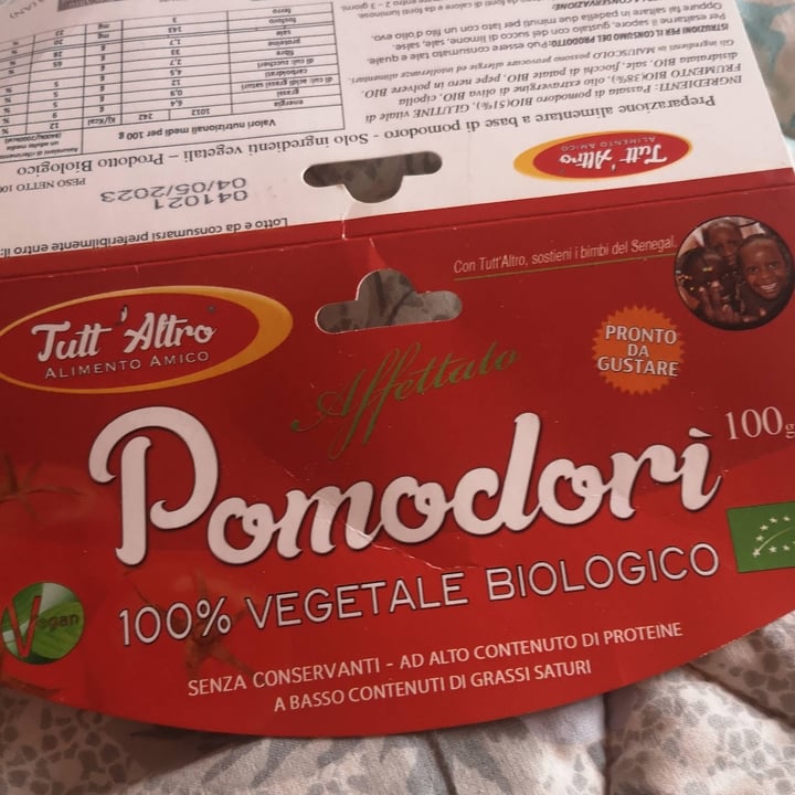 photo of TUTT' ALTRO Alimento Amico Pomodorì shared by @elisvaris on  26 Apr 2022 - review