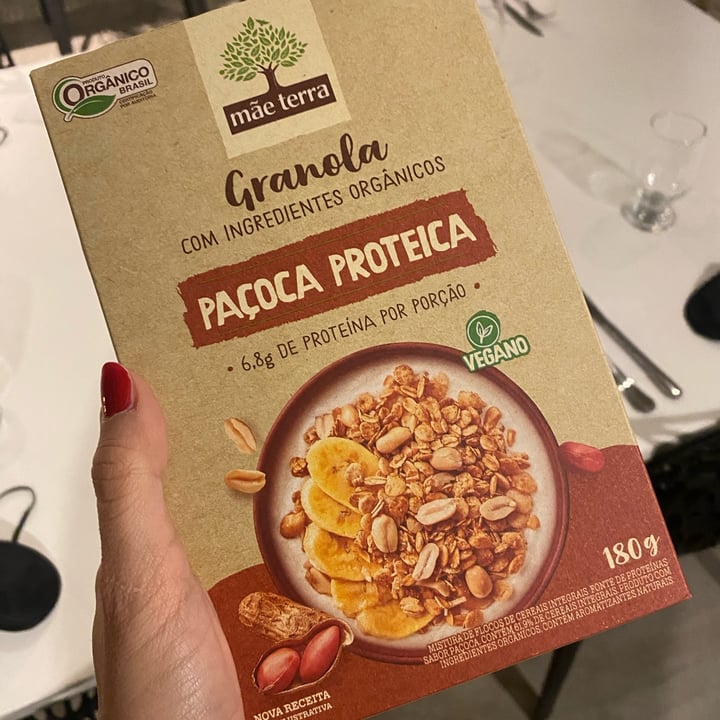 photo of Mãe Terra Granola Paçoca Proteica shared by @larissamaluf on  18 Sep 2022 - review