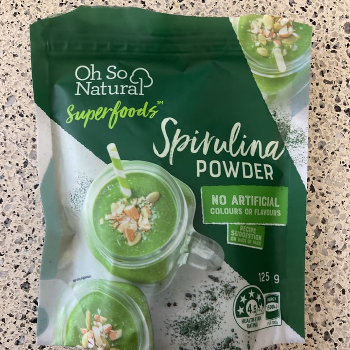 photo of Oh So Natural Spirulina Powder shared by @rinny1 on  27 Jan 2021 - review