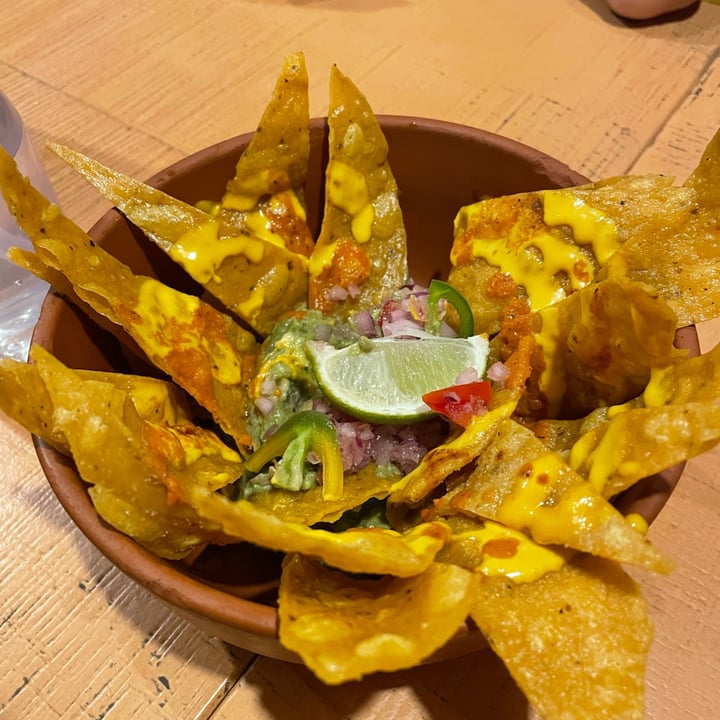photo of Oleada Plant Based Totopos y guacamole shared by @caroesti on  26 Jan 2022 - review