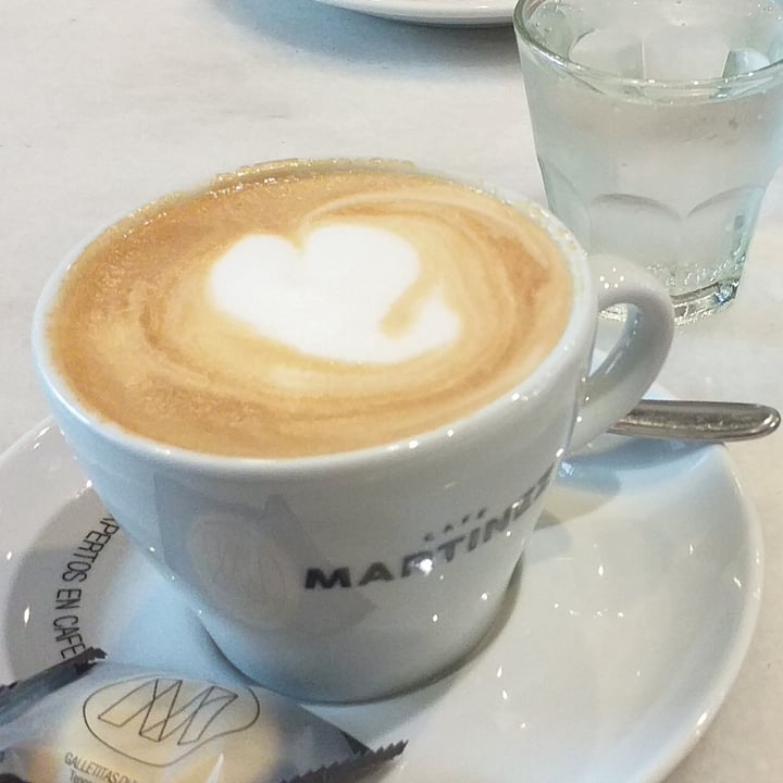 photo of Cafe Martinez Cafe con leche shared by @annbe on  19 Dec 2020 - review