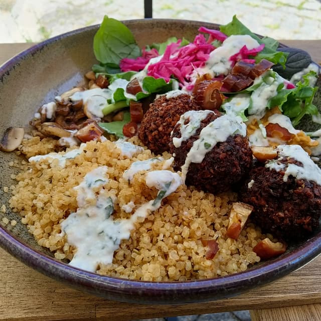 Foto del piatto “Middle east buddha bowl”