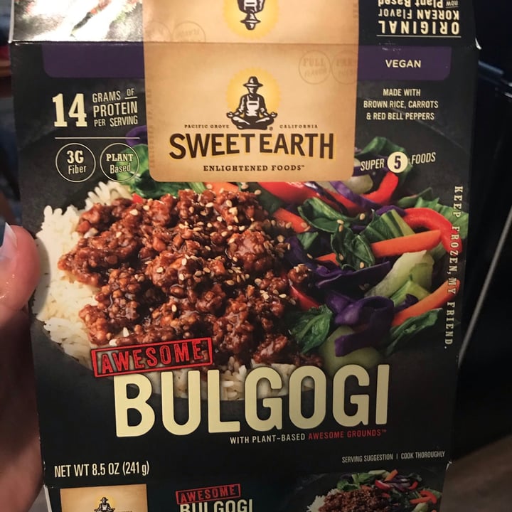 photo of Sweet Earth Awesome Bulgogi shared by @curvycarbivore on  08 Sep 2020 - review