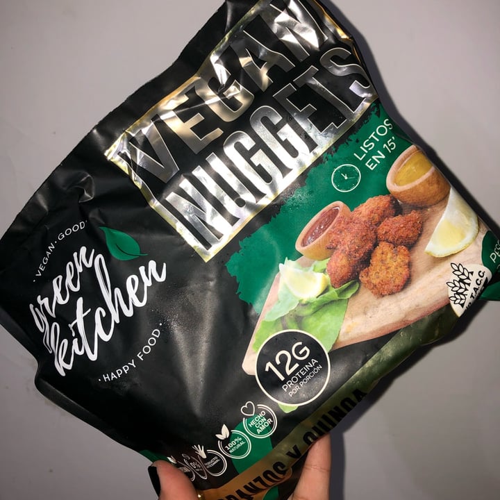 photo of Green kitchen Nuggets Veganos De Garbanzo shared by @jimbra on  25 Apr 2022 - review