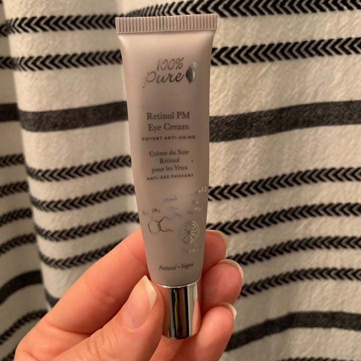 photo of 100% PURE Retinol PM Eye Cream shared by @mackenz on  21 Jul 2021 - review