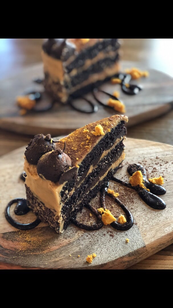 photo of Unity Diner Salted Caramel Cake shared by @maggiehertzberg on  17 Sep 2019 - review