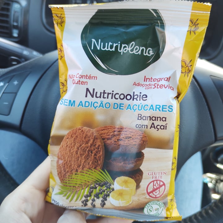 review photo of Nutripleno Nutricookie - Banana Com Açaí shared by @angelapotter on 29 Jul 2022 - review