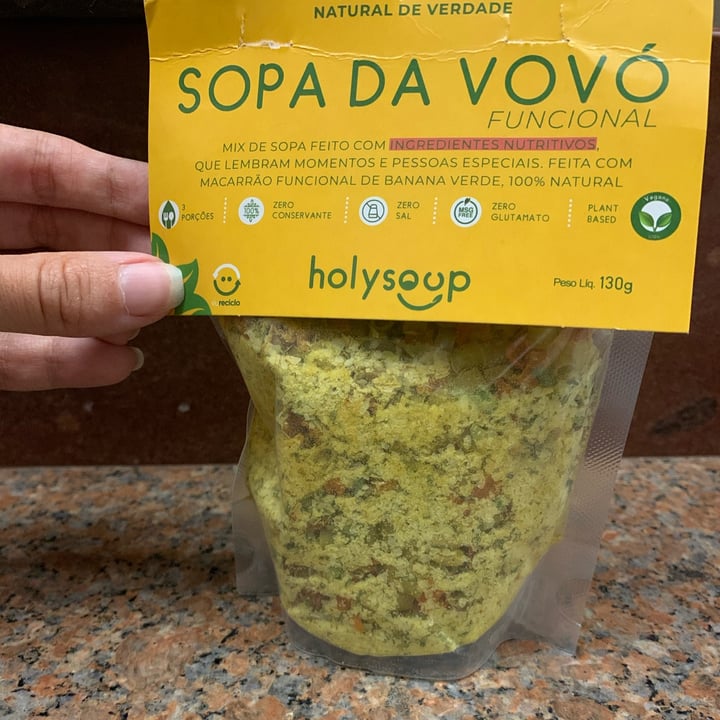 photo of holy soup Sopa Da Vovó shared by @brunacamposgon on  03 Nov 2022 - review