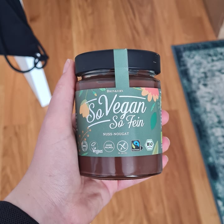 photo of So Vegan So Fein Nuss-Nougat shared by @mariettes on  22 May 2022 - review
