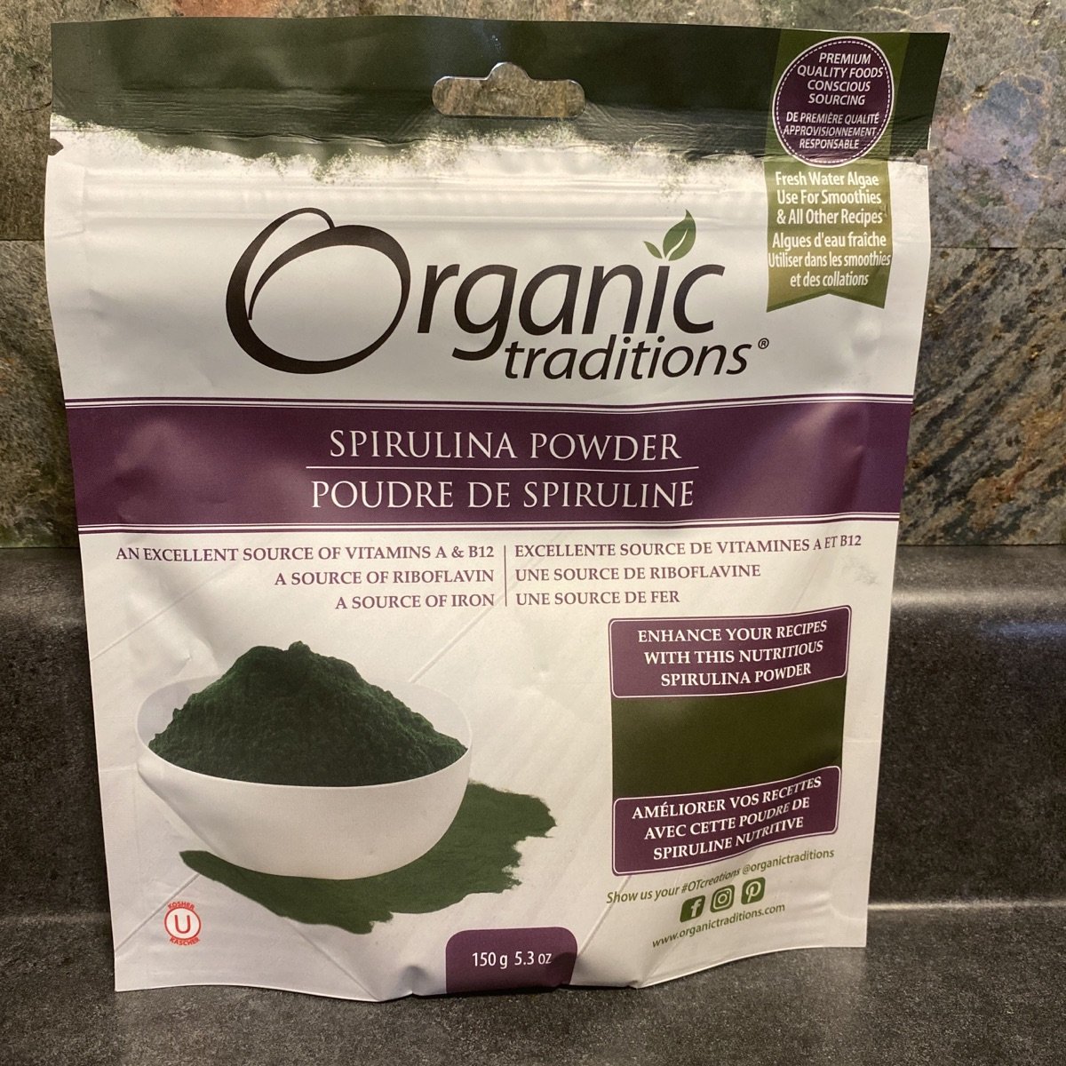 Organic Traditions Spirulina Powder Reviews abillion