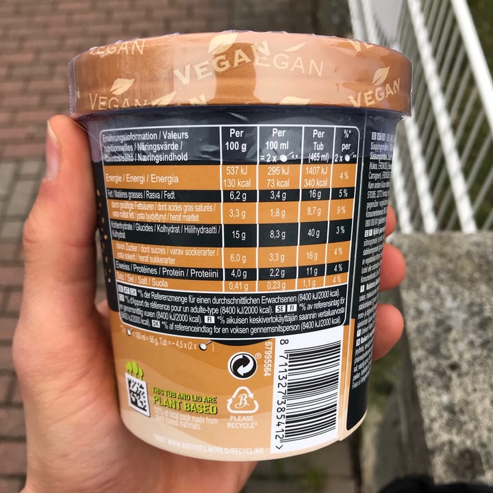 photo of Breyers Peanut butter ice cream shared by @david- on  26 Apr 2021 - review