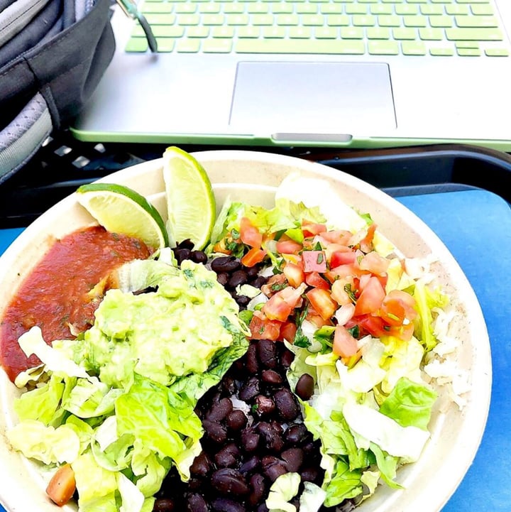 photo of Rubio's Coastal Grill California Bowl with Grilled Veggies (no chipotle sauce) shared by @courtneyransom on  12 May 2019 - review