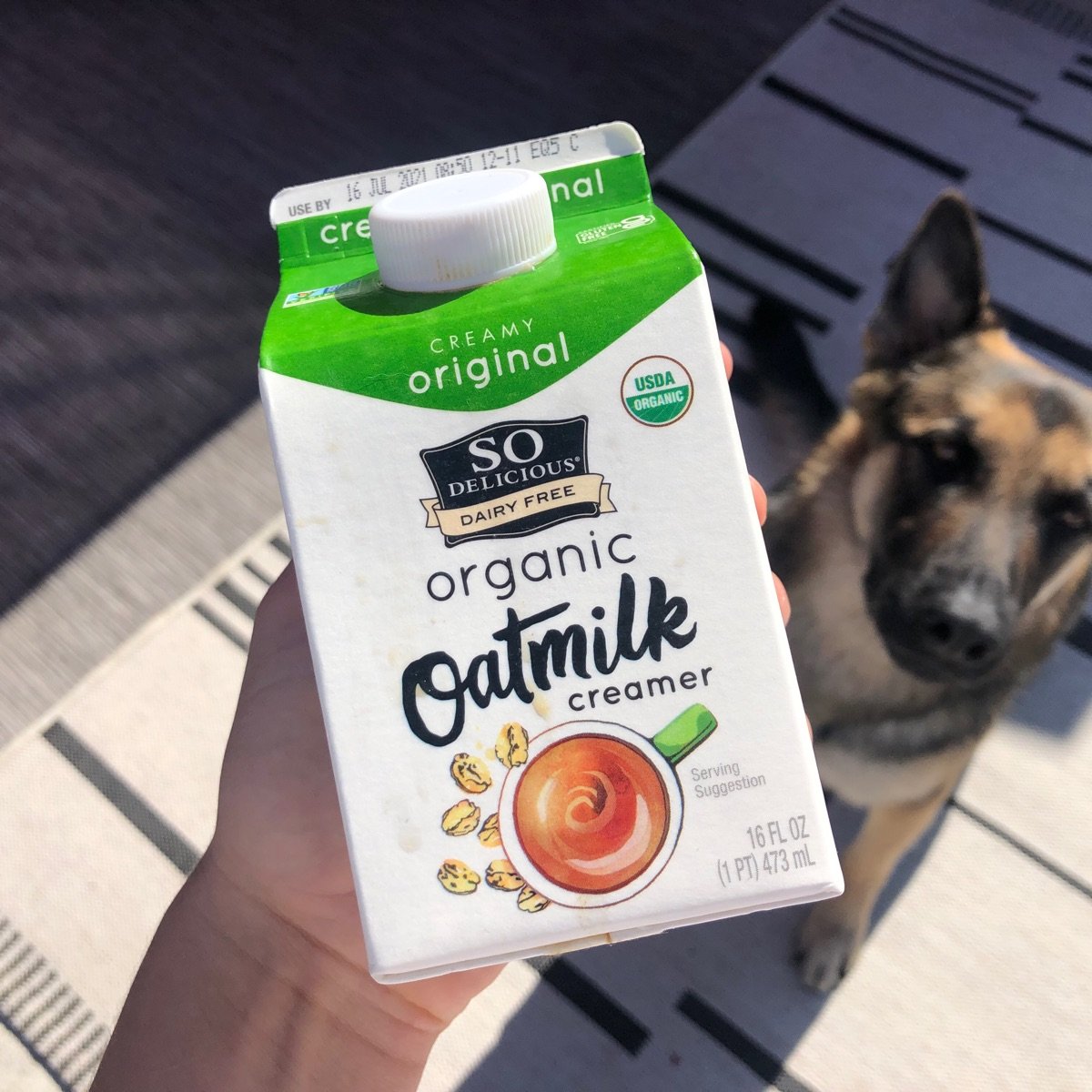 So Delicious Dairy Free Organic Oatmilk Creamer Creamy Original Reviews abillion