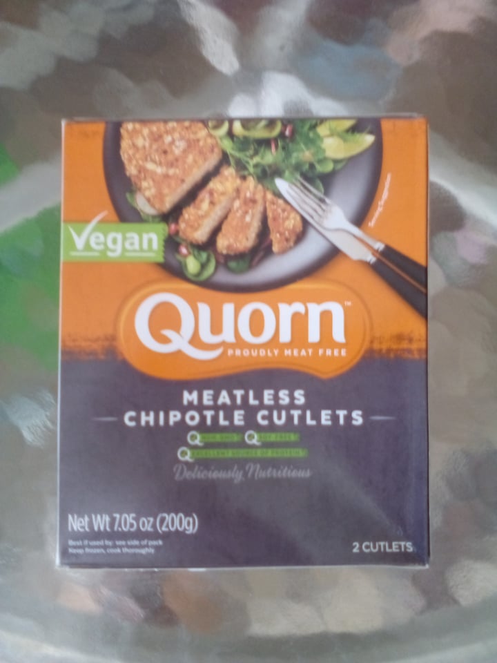 photo of Quorn Meatless chipotle Cutlets shared by @feelideal on  14 Jan 2022 - review
